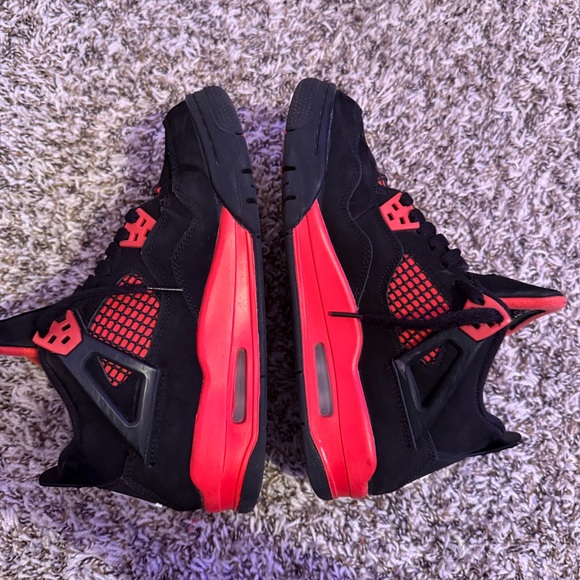 Kids Black and Red Sneakers - Picture 3 of 4